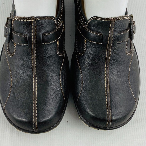 Womens 7.5M Naturalizer Pursue Oxford Dark Brown Leather Slip On Shoe N5 Comfort - Picture 8 of 10